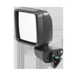Black Car Exterior Accessories Adjustable Rotation Outside Auxiliary Blind Spot