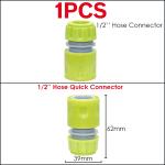 Garden Water Hose Tap Connector Plastic Quick Hose Adaptor Accessories 1/2 inch