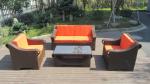 rattan sofa set