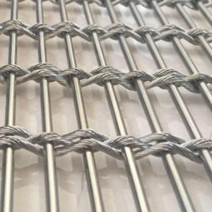 China Construction Stainless Steel 0.9mm Decorative Wire Mesh 5x10cm on sale