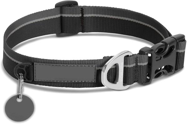 Sturdy Soft Nylon Adjustable Dog Collars Long Lasting Wear Security Different
