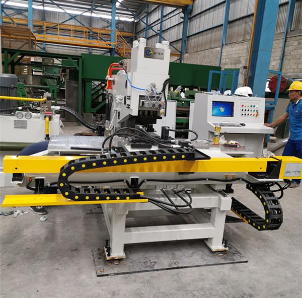 Hydraulic Automatic Steel Plate Punching Machine CNC Punching And Marking