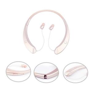 China Running Neckband Headset Wireless Stereo Headset with Retractable wire Management on sale