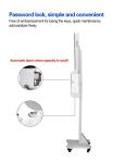 Automatic Hand Sanitizer Dispenser Advertising Lcd Digital Signage 21.5 Inch