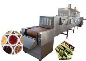 Wholesale Speed Adjustable Spice Dryer Machine Microwave Flavouring Sterilization Machine from china suppliers