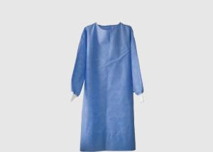 Wholesale High Durability Disposable Surgical Gown Round Neck Design Weight 40g from china suppliers