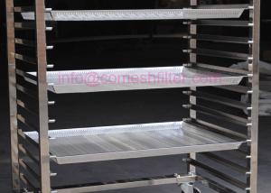 Wholesale 20layer Ss316 Bakery Tray Rack Trolley With Wheels from china suppliers