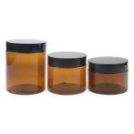 Hot Sale Clear Transparent Black Colorful 250ml 8oz Empty Large Cosmetic