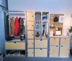 Industrial Style Aluminum Alloy Display Stand & Wall Shelf with T Slot Aluminum