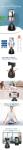 Handheld anti - shake shooting main live video tracking head VLOG shooting