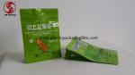 Zipper Stand Up Food Pouches With Window Eight Edges Sealing Multiple Extrusion