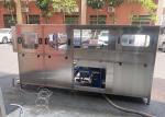 200bph Semi Automatic Washing Bottle Filling Machine Double Raw 5 Gallon