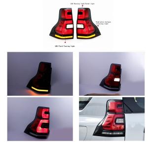 Wholesale Red 4x4 LED Car Tail Lights For Toyota Landcruiser Prado 2018 FJ150 / Auto Rear Light from china suppliers