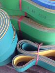 automatic lathes belt Rubber flat power transmission belt high energy saving and