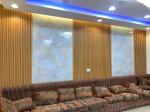 Indoor wall decoration fireproof fluted decor pared wpc panel composite pvc wall