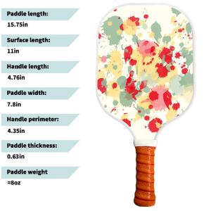 Wholesale Customized 2024 Hot USAPA Certified PP Honeycomb Core Outdoor Fiberglass Sports Racket from china suppliers