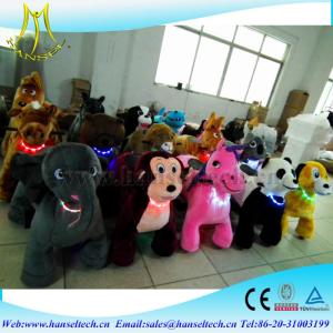 Wholesale Hansel electric toys to ride horse kiddie rides kids rides on toy battery coin operated ride animals for supermarket from china suppliers