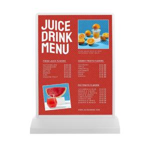 Wholesale Stylish A4 Advertising Light Box Display Stand with Rechargeable Magnetic Suction from china suppliers