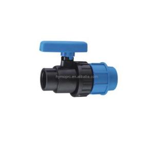 Wholesale PP 1/2&quot;-4&quot; Blue Color Irrigation System Agriculture Manufacture Compression Ball Valve from china suppliers