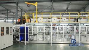 Wholesale 500pcs /min M - XXL Diaper Manufacturing Plant With Stacker from china suppliers