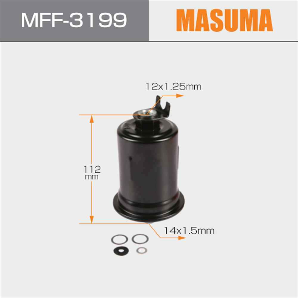 23300-19245 23300-19246 MASUMA Auto Filter Series Fuel Filter Assembly for TOYOTA CARINA ED