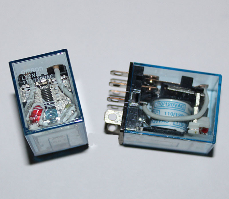 Omron relay LY2N-J-AC110V 110VAC with LED light 10A (8 Pin)