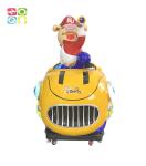 Coin Op Amusement Ride On Arcade Machine With Pirate Pig Theme