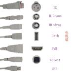 High quality compatible for AG transducer to USB IBP adapter cable
