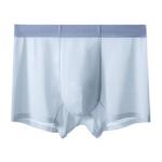 Knitted Mens Seamless Boxer Briefs Ice Silk Breathable Men'S Underwear