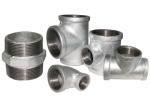 GI Plumbing 1/2 Npt Malleable Iron Pipe Fittings Gas Pipe Elbow High Hardness
