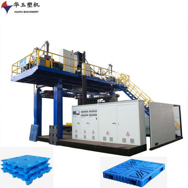 443kW Automatic Plastic Pallet Making Machine Extrusion Capacity 50KG Pallet