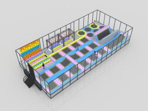 Wholesale Free Jumping Commercial Trampoline Indoor Outdoor Big Trampoline Park Safe from china suppliers