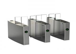 Wholesale Automated motorized Access Control Turnstiles for pedestrian Biometric fingerprint attendance from china suppliers