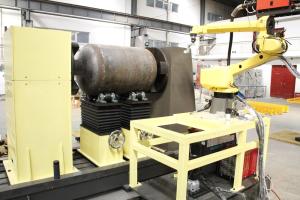 Wholesale Industrial Boiler Robotic Welding Workcell For Military Pressure Vessels from china suppliers