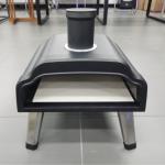 Matte Process Custom Stainless Steel 14" Pellet Rotating Pizza Oven for Outdoor
