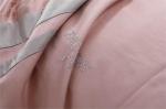 Customized Color 300tc Fabric 100% Pure Cotton Bedding Set for Luxury Hotel and