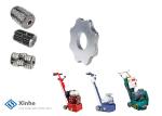 Concrete Floor Planers Parts 8 Point Scarifier Carbide TCT Cutters On Drum Cage