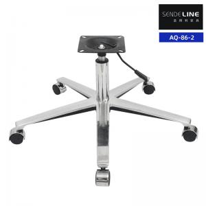 China Aluminum Office Chair Base With Wheels 700mm diameter Five Star Chair Legs on sale