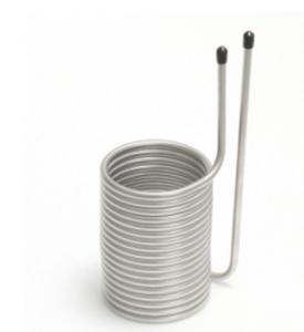 Wholesale 6&quot; Stainless Steel Coaxial Heat Exchanger Square Head Corrosion Resistance from china suppliers