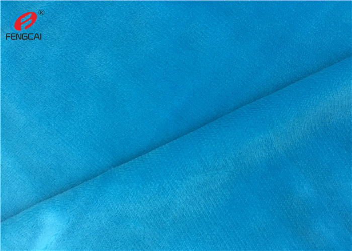 Solid Colour Super Soft Polyester Minky Plush Fabric Baby Blanket Material