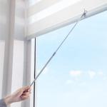 Crease Free Cordless Curtain Blinds Zebra Smart Shades Waterproofing