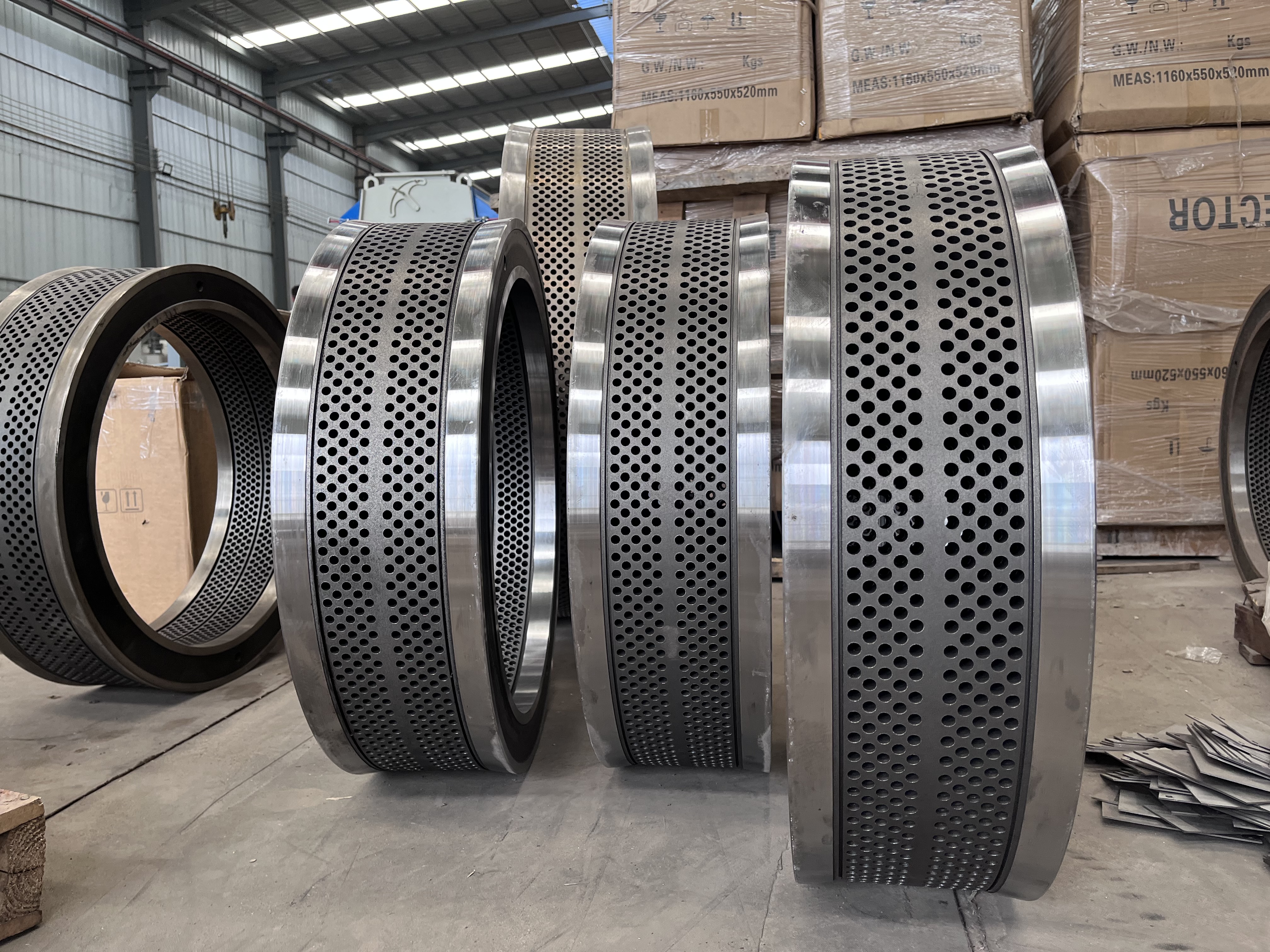 High Strength Pellet Mill Part Die And Roller Assembly
