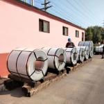 Standard ASTM Roofing Sheet Prepainted galvanized Steel Coil AZ150 Coating 0.5mm