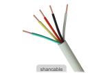 Multicore PVC Insulation Electrical Cable Wire White Jacket Color For Electric