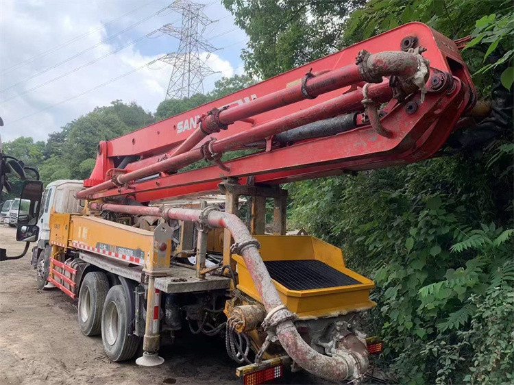 37 Meter Used Truck Concrete Pump Truck Mounted SYG5360THB 49