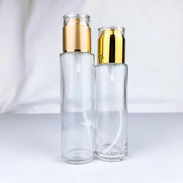 Superior Aesthetics Glass Bottle Set for Luxurious and Eye-Catching Packaging
