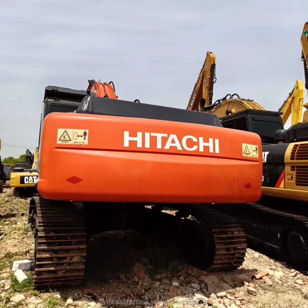 Used Hitachi ZX350 Excavator Made in Japan with 184 kw Power and Low Working Hours