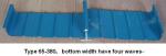 Standing Beam Roof Panel Roll Forming Machine 4 - 8m / min 16 Stations