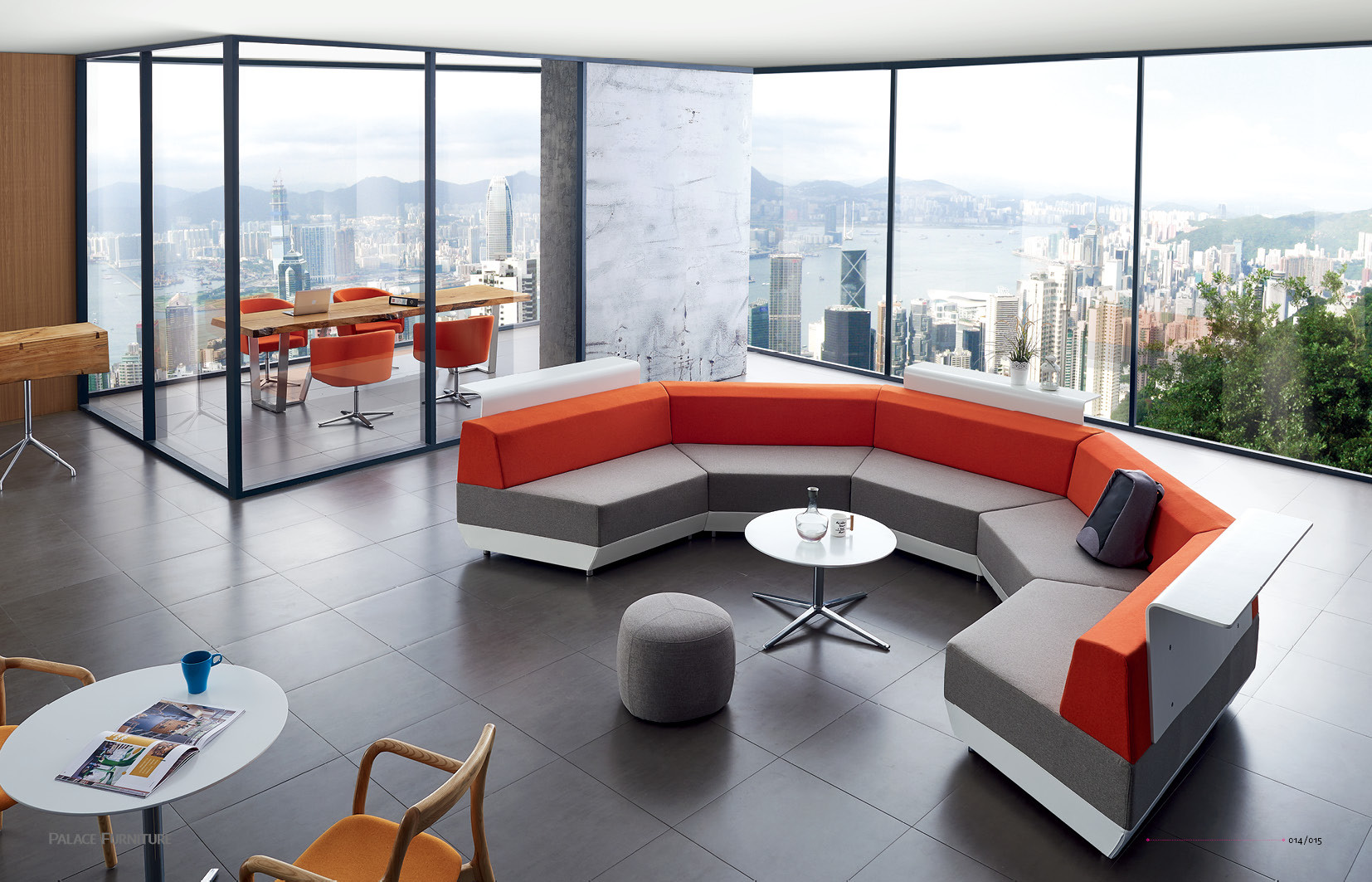 Shared Workspace Furniture collaborative sofa