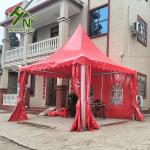 Backyard Catering Party Canopy Pagoda Event Tent 33 X 33 Ft Aluminum Alloy